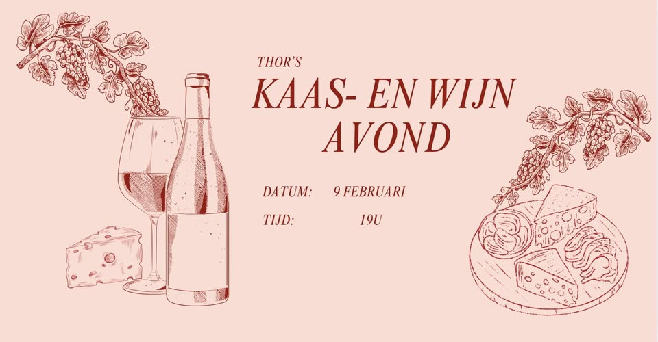 Kaas & wijn avond